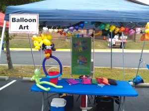 Balloon Twister at a Festival